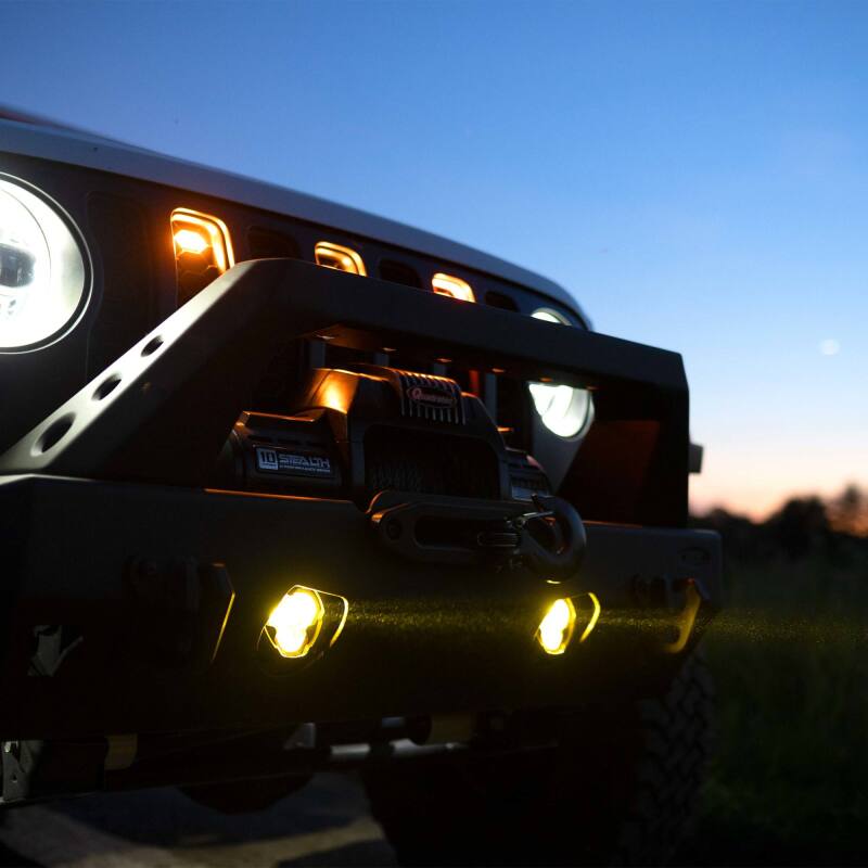 KC HiLiTES FLEX ERA 3 Dual Mode SAE Fog Lights 97147 2-Light Master Kit