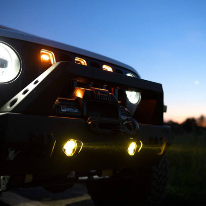 KC HiLiTES FLEX ERA 3 Dual Mode SAE Fog Lights 97147 2-Light Master Kit