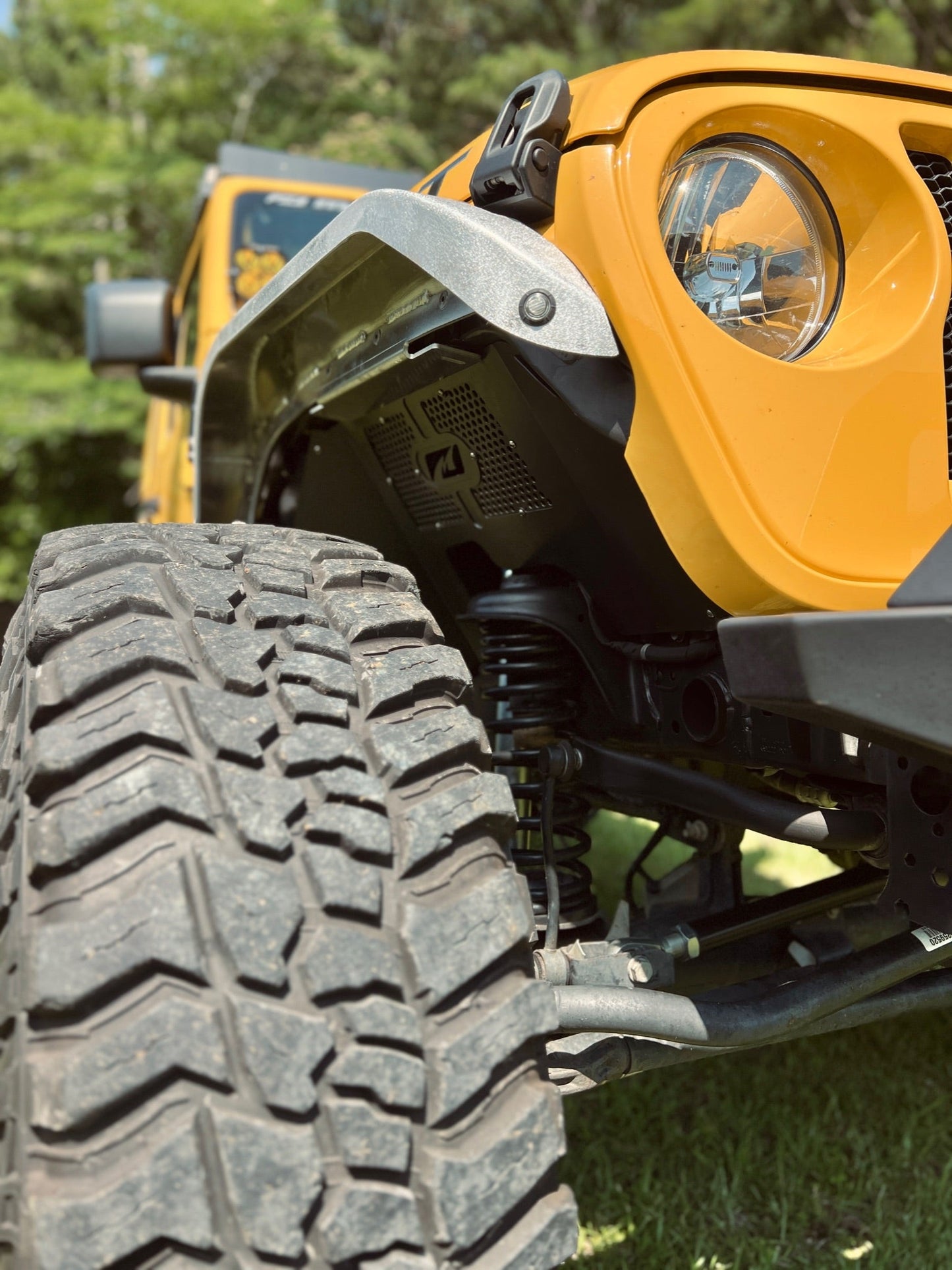 Hatchet High Line Front Fender 2" Flare for Jeep JL/JU/JT - Aluminum