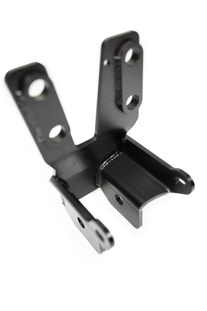 YETI XD™ 2018-2026+ JL/JT Sector Shaft Brace With Frame Side Track Bar Reinforcement Bracket - STEEL STEERING BOX ONLY (Part# 79041001)