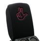 Distinction Applied Embroidered Armrest Center Console Cover "Peace Wave"