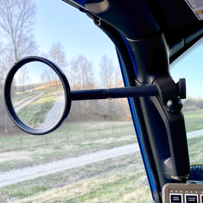 A-PILLAR SIDE MIRRORS FOR 2018 - 2023 JEEP WRANGLER JL & GLADIATOR - CMM OFFROAD