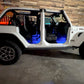Dirt Road Cred Products LLC Full Jeep Interior Lighting Kit for Jeep Wrangler and Gladiator