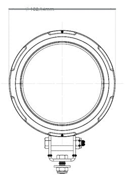 TYRI D18 8000 eLumen Light (Single Light)