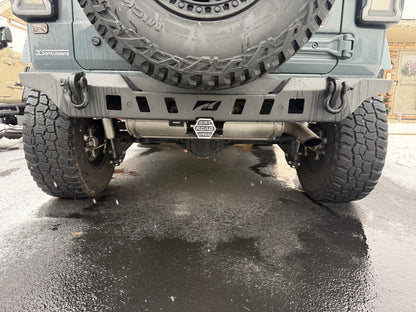 Dirt Road Cred Logo Cast Aluminum Hitch Cover - MADE IN THE USA