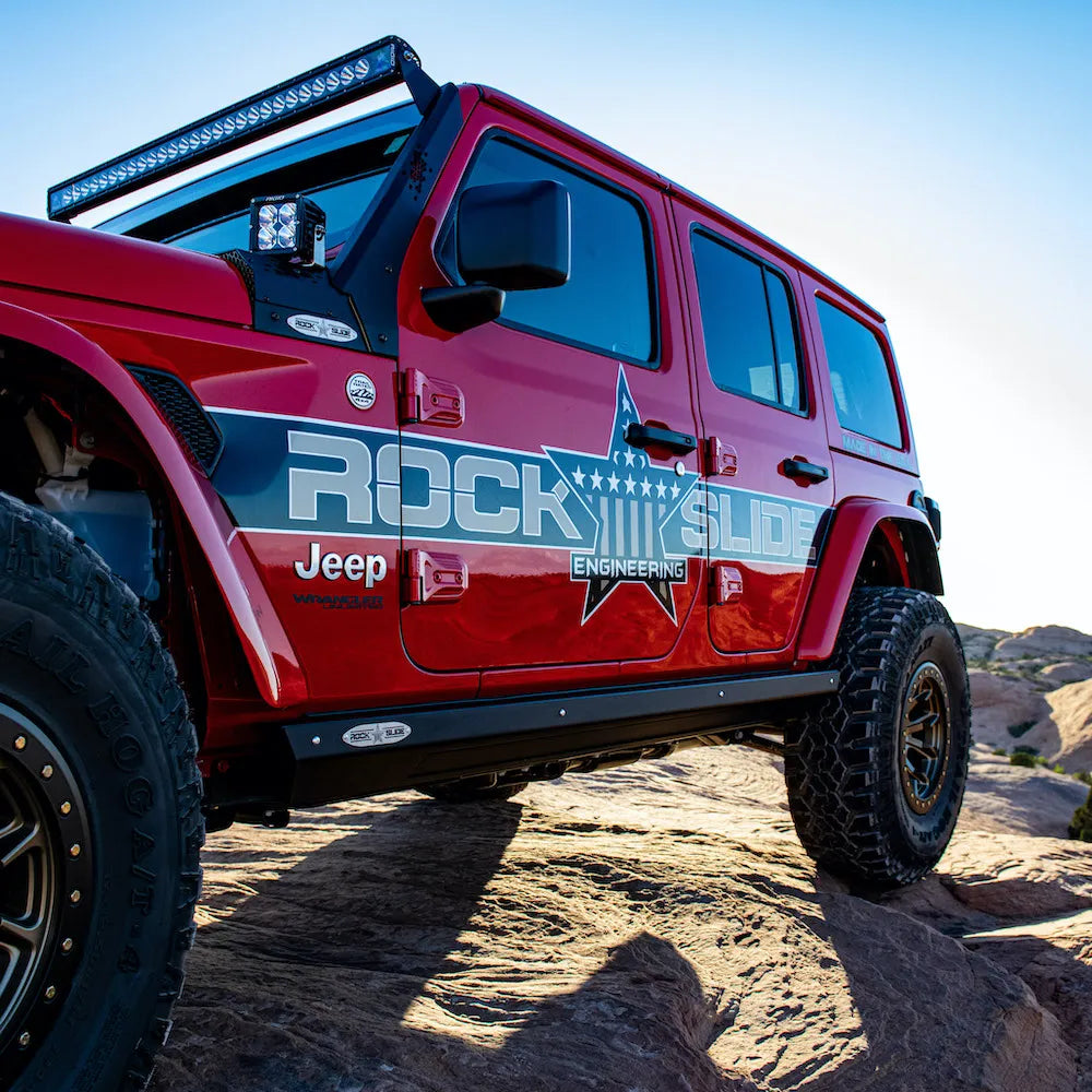 Rock Slide Engineering BD-SS-300-JL4 3rd Gen Step Sliders for 2018–2023 Jeep JL 4-Door