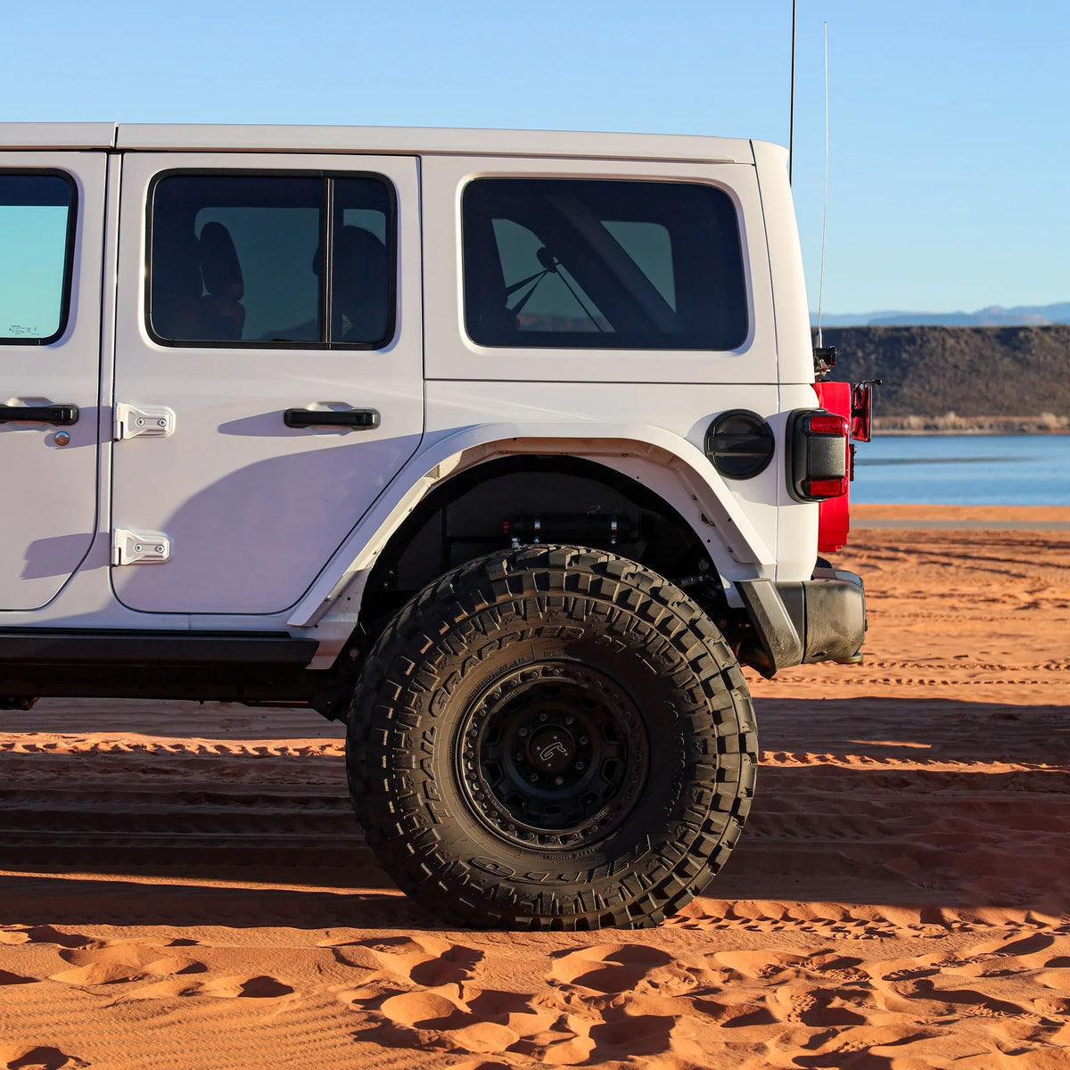 Next Venture Motorsports JL Aluminum High Line Rear Fender Flares NV-JLU-00085