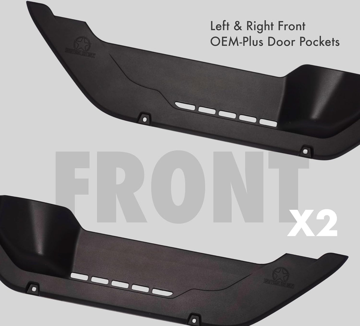 Unofficial Use Only Jeep JL, JLU, JT Door Pocket MADE IN THE USA