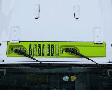 Distinction Applied Jeep Wrangler JL and Jeep Gladiator Cowl Panel Gloss OE Color