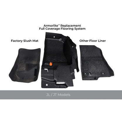 Jeep Gladiator Armorlite Front and Rear Flooring Kit 2020+