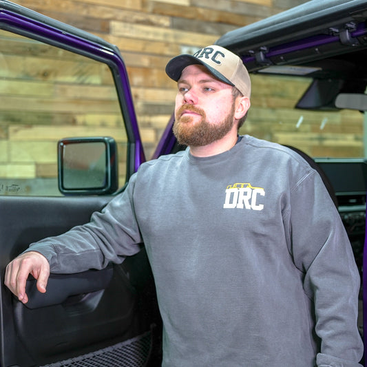 Dark Gray DRC Crew Neck Sweatshirt