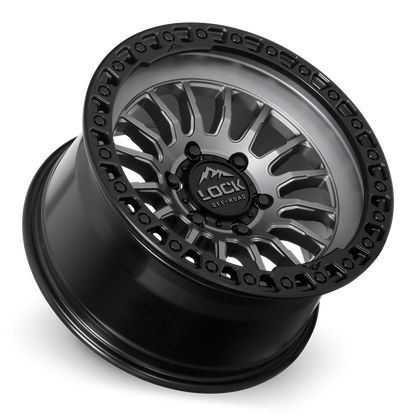 GRIT- MATTE GREY W MATTE BLACK RING