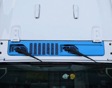 Distinction Applied Jeep Wrangler JL and Jeep Gladiator Cowl Panel Gloss OE Color