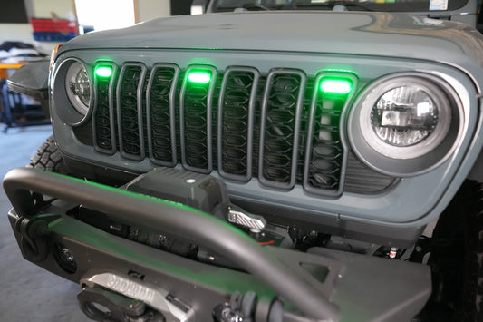 Maiker 2024-2025 Jeep Wrangler / Gladiator RGB Grille Lights