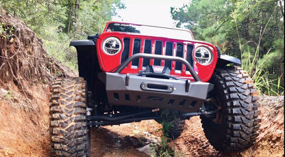Crusher Front Bumper w/ Bull Bar for Jeep JL / JT Gladiator
