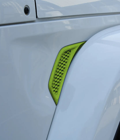 Distinction Applied Jeep Wrangler JL and Jeep Gladiator JT Fender Vents
