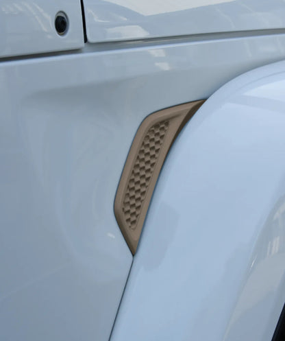 Distinction Applied Jeep Wrangler JL and Jeep Gladiator JT Fender Vents