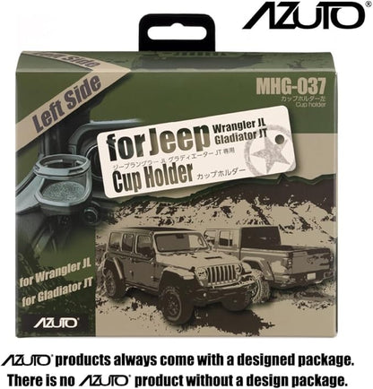 AZUTO Left Hand (Drivers Side) Cup Holder Jeep JL/JT MHG-037