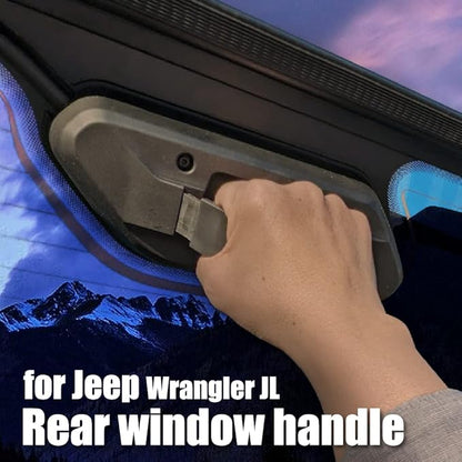 AZUTO Rear Window Grip Handle for Jeep Wrangler (JL) 2018-2026 Hardtop Models Only MHG-041