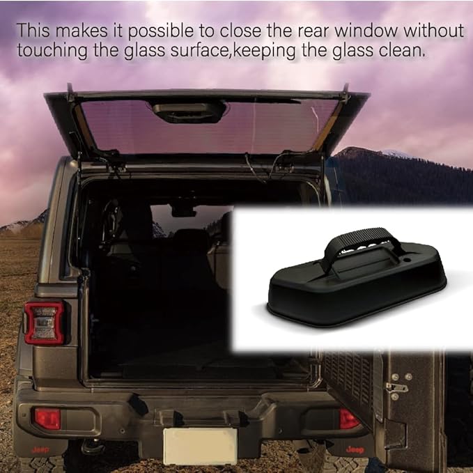 AZUTO Rear Window Grip Handle for Jeep Wrangler (JL) 2018-2026 Hardtop Models Only MHG-041