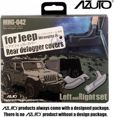 Azuto Rear Defogger Cable Cover Jeep Wrangler JL Hardtop Models MHG-042