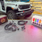 Dirt Road Cred Products LLC Full Jeep Interior Lighting Kit for Jeep Wrangler and Gladiator