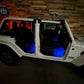 Dirt Road Cred Products LLC Full Jeep Interior Lighting Kit for Jeep Wrangler and Gladiator