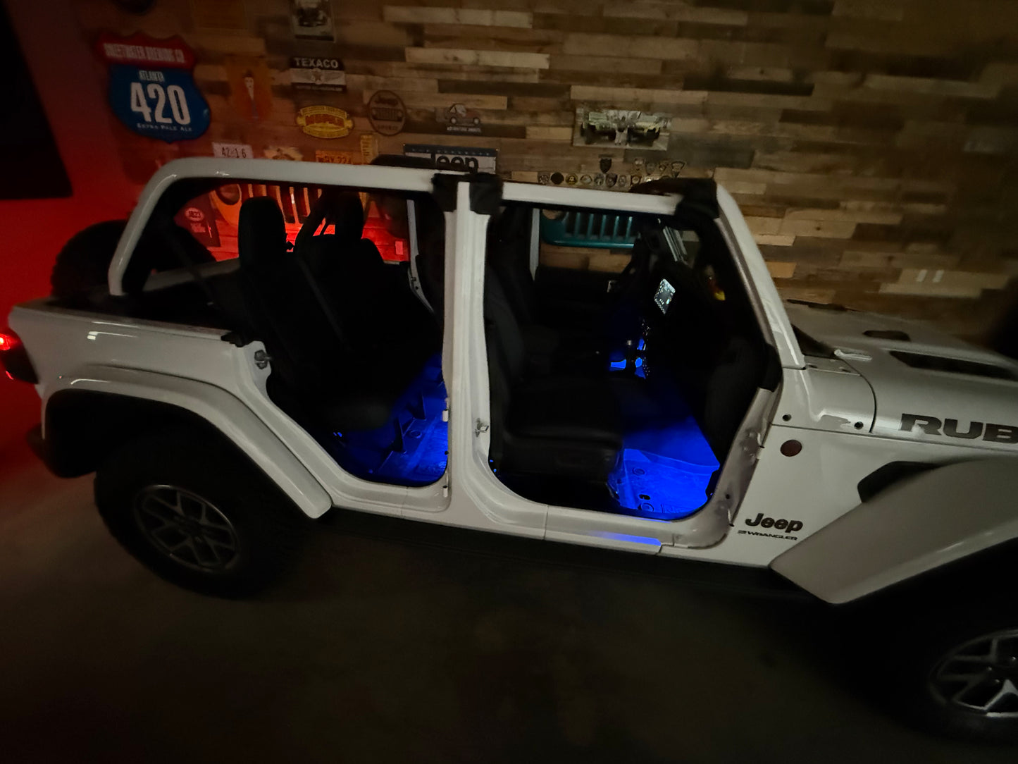 Dirt Road Cred Products LLC Full Jeep Interior Lighting Kit for Jeep Wrangler and Gladiator