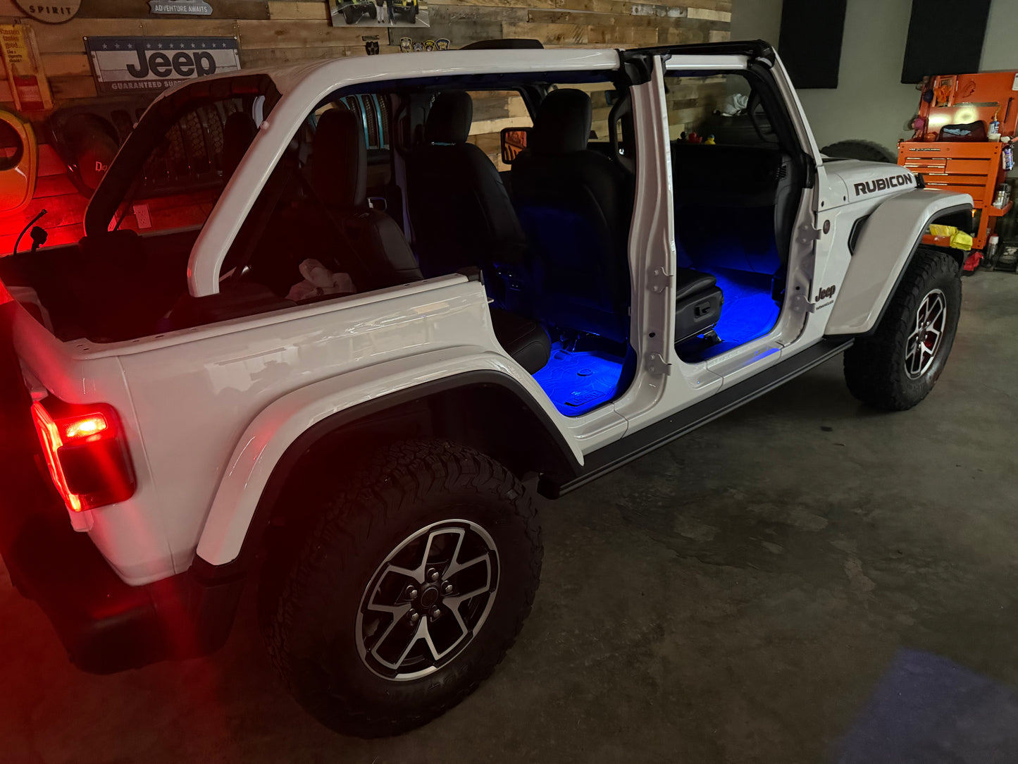 Dirt Road Cred Products LLC Full Jeep Interior Lighting Kit for Jeep Wrangler and Gladiator