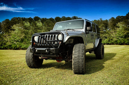 Crusher Rear Fender 4" Flare for Jeep JK / JKU - Aluminum