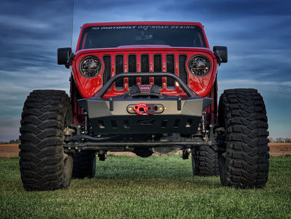Crusher Front Bumper w/ Bull Bar for Jeep JL / JT Gladiator