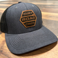 Dirt Road Cred Trucker Hat Black / Grey