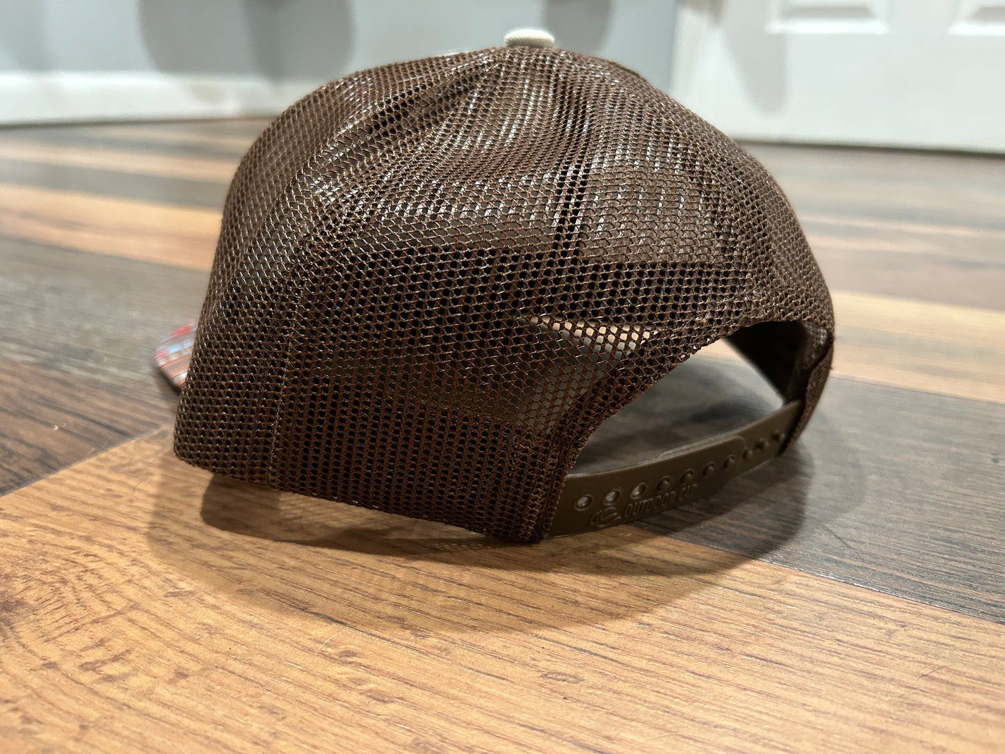 Dirt Road Cred Trucker Hat Brown / Native Pattern