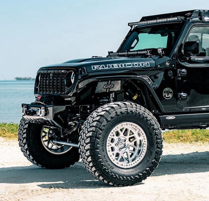 Front Inner Fenders Aluminum for Jeep JL / JLU / JT Gladiator