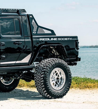 Crusher Rear Fender Flares for Jeep JT Gladiator - Steel