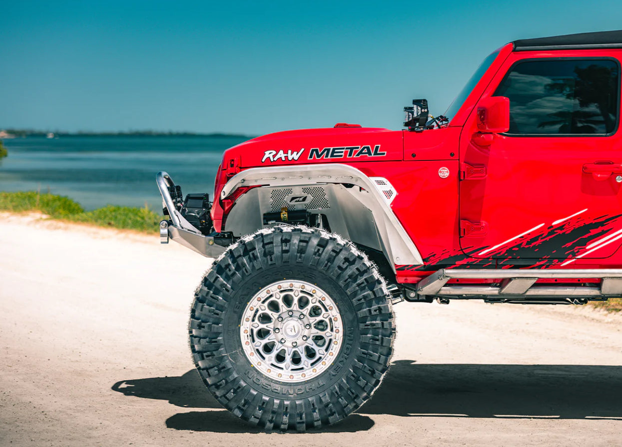 Front Inner Fenders Aluminum for Jeep JL / JLU / JT Gladiator