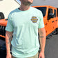 Dirt Road Cred Seafoam Beach  Shirt