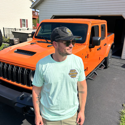 Dirt Road Cred Seafoam Beach  Shirt
