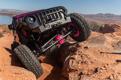Crusher HD Front Bumper w/Tube Bull Bar for Jeep JL/JT