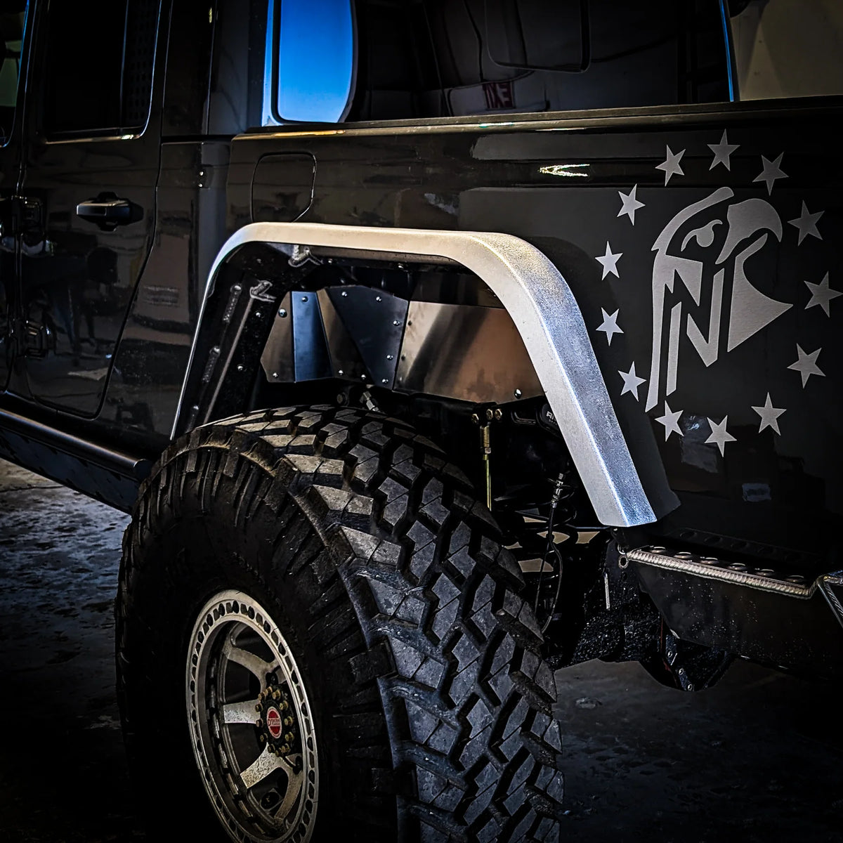 Next Venture Motorsports JT Aluminum High Line Rear Fender Flares NV-JT-00085
