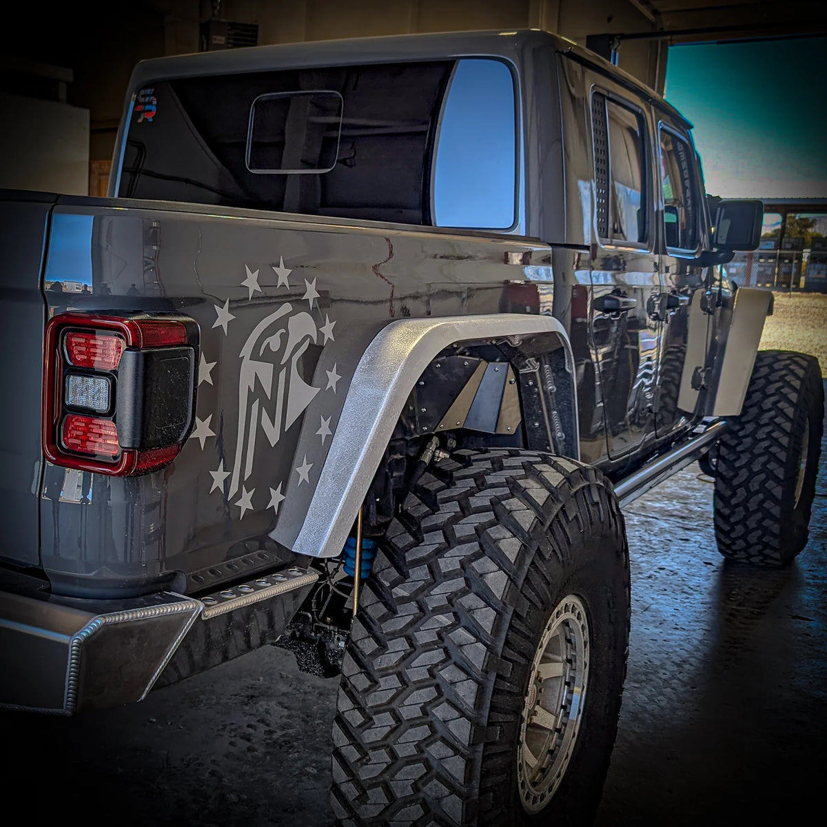 Next Venture Motorsports JT Aluminum High Line Rear Fender Flares NV-JT-00085