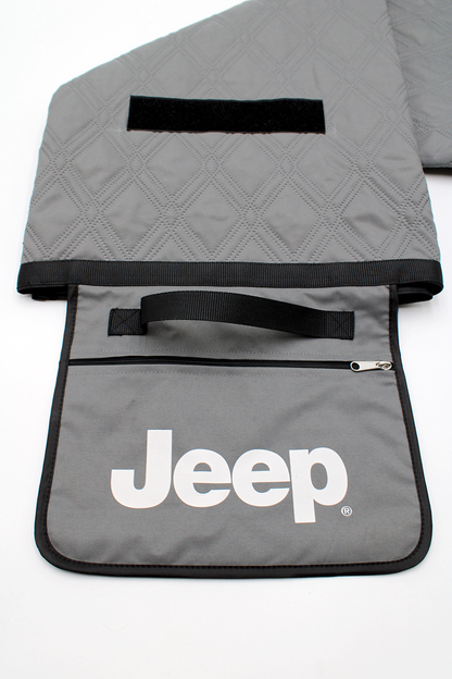Jeep 72 In x 60 In Woven Water-Resistant Utility Blanket