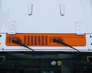 Distinction Applied Jeep Wrangler JL and Jeep Gladiator Cowl Panel Gloss OE Color