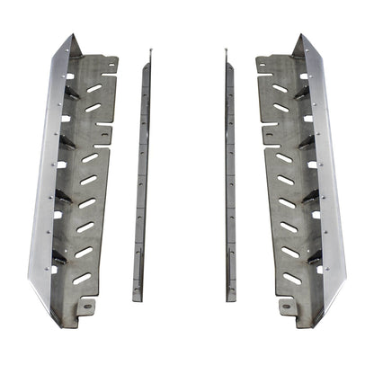 Crusher Rocker Guards w/ Step for Jeep JLU 4 Door