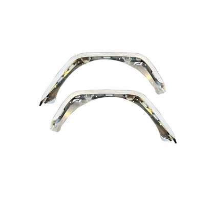 Crusher Rear Fender Flares for Jeep JL/JLU - Aluminum