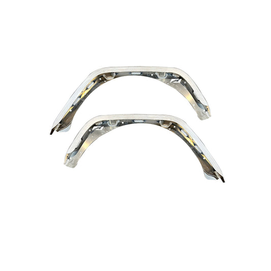 Crusher Rear Fender Flares for Jeep JL/JLU - Aluminum