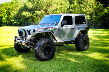 Crusher Rear Fender Flares for Jeep JL/JLU - Aluminum