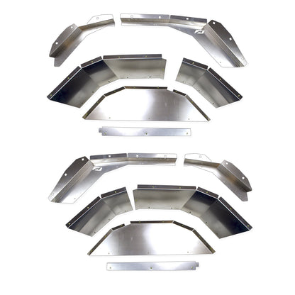 Rear Aluminum Inner Fenders for Jeep JT Gladiator