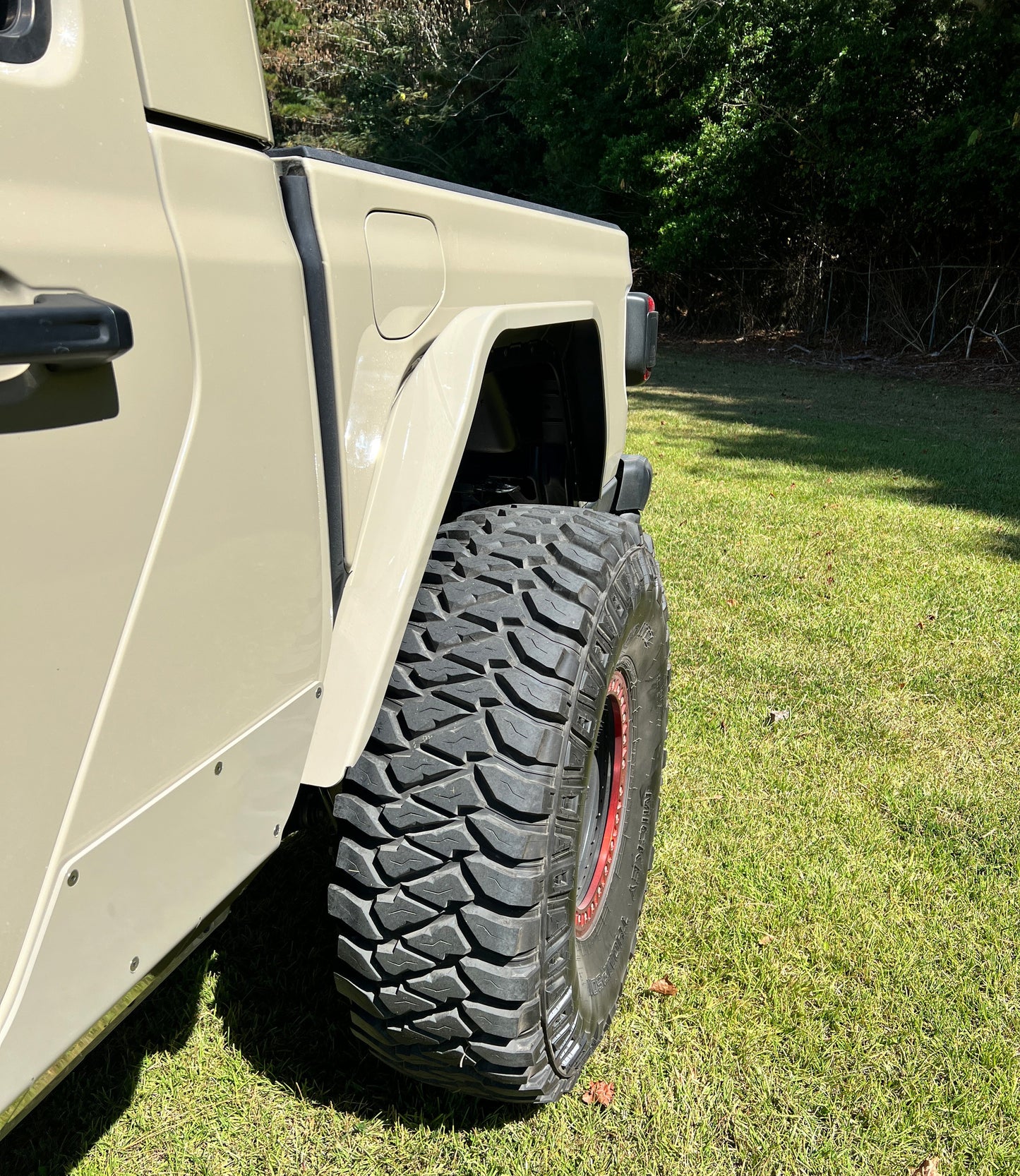Hatchet High Line Rear Fenders for Jeep JT Gladiator - Aluminum