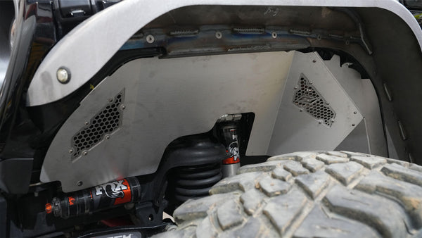 High Clearance Front Inner Fenders for Jeep JL/JLU/JT for 40"+ Tires